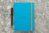 Rhodia Goalbook Dot Grid A5 Hardcover Journal - Turquoise (Ivory Paper)