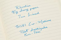 Rhodia A5 Webnotebook - Black, Lined
