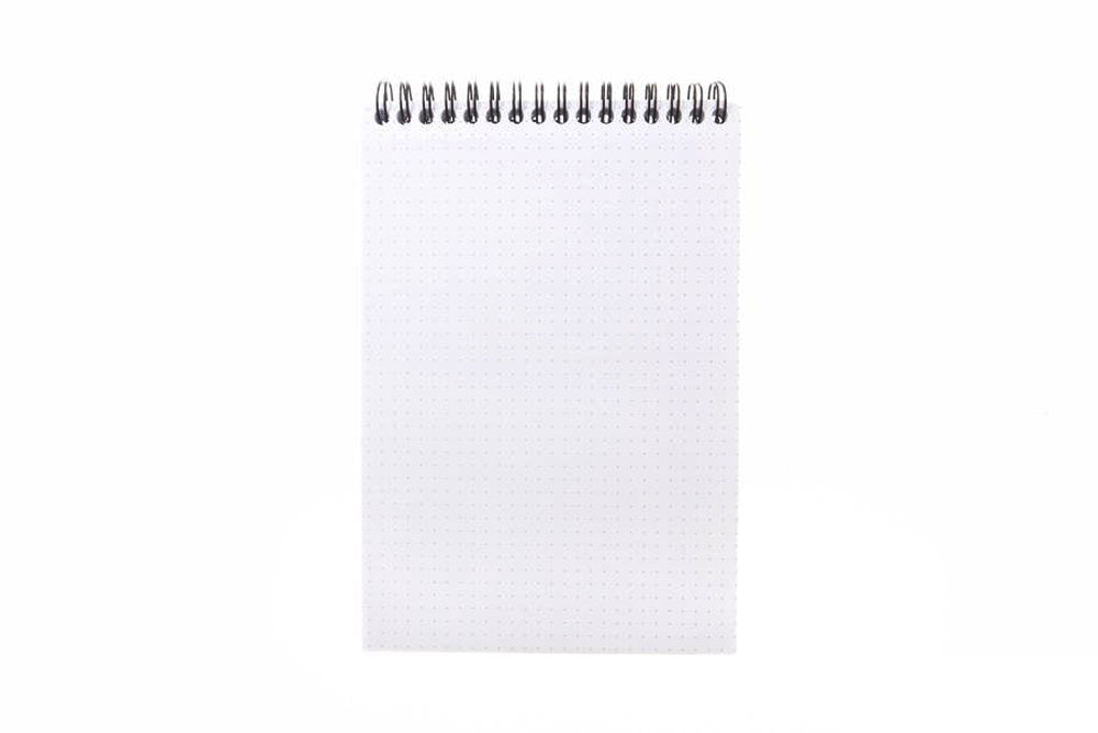 Rhodia Side Staplebound A5 Dot Grid Notebook - Black