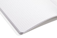 Rhodia Classic Side Staplebound A5 Notebook - Ice White, Graph