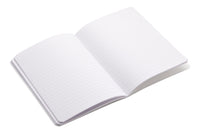 Rhodia Classic Side Staplebound A5 Notebook - Ice White, Lined