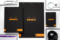 Rhodia No. 16 Premium A5 Notepad - Black, Lined