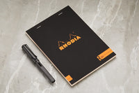 Rhodia No. 16 Premium A5 Notepad - Black, Blank