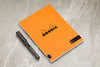 Rhodia No. 16 Premium A5 Notepad - Orange, Lined