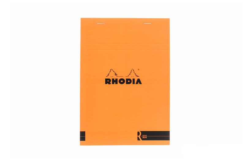 Rhodia No. 16 Premium A5 Notepad - Orange, Lined