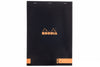 Rhodia No. 18 Premium A4 Notepad - Black, Blank