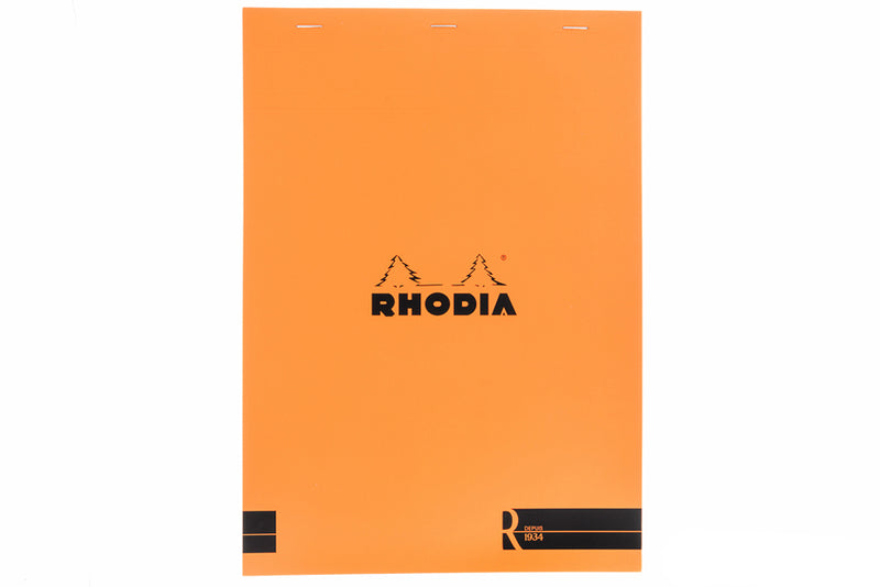 Rhodia No. 18 Premium A4 Notepad - Orange, Blank