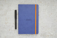 Rhodia Rhodiarama A5 Webnotebook - Sapphire, Lined
