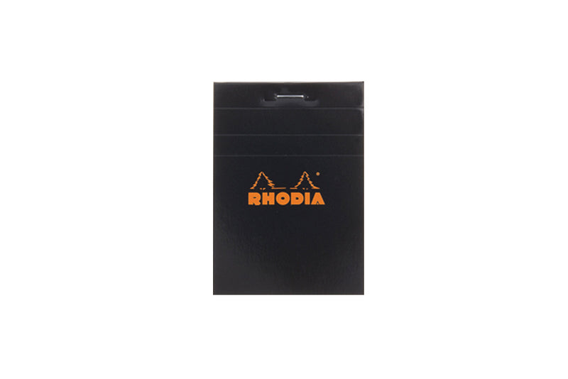 Rhodia No. 11 A7 Notepad - Black, Graph