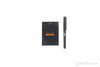 Rhodia No. 11 A7 Notepad - Black, Graph