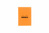 Rhodia No. 11 A7 Notepad - Orange, Graph