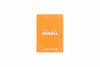 Rhodia No. 12 Small Notepad - Orange, Dot Grid