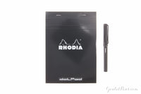 Rhodia No. 16 A5 Notepad - Black, Dot Grid