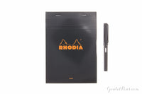 Rhodia No. 16 A5 Notepad - Black, Lined