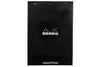 Rhodia No. 18 A4 Notepad - Black, Dot Grid