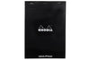 Rhodia No. 18 A4 Notepad - Black, Dot Grid