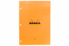 Rhodia No. 18 A4 Notepad - Orange, Lined with 3-Hole Punch