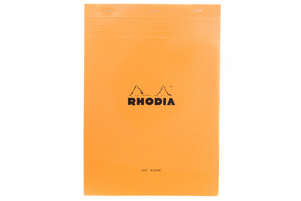 Rhodia No. 18 A4 Notepad - Orange, Blank