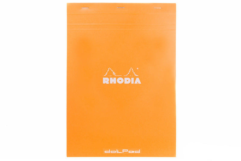 Rhodia No. 18 A4 Notepad - Orange, Dot Grid