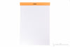 Rhodia No. 18 A4 Notepad - Orange, Lined