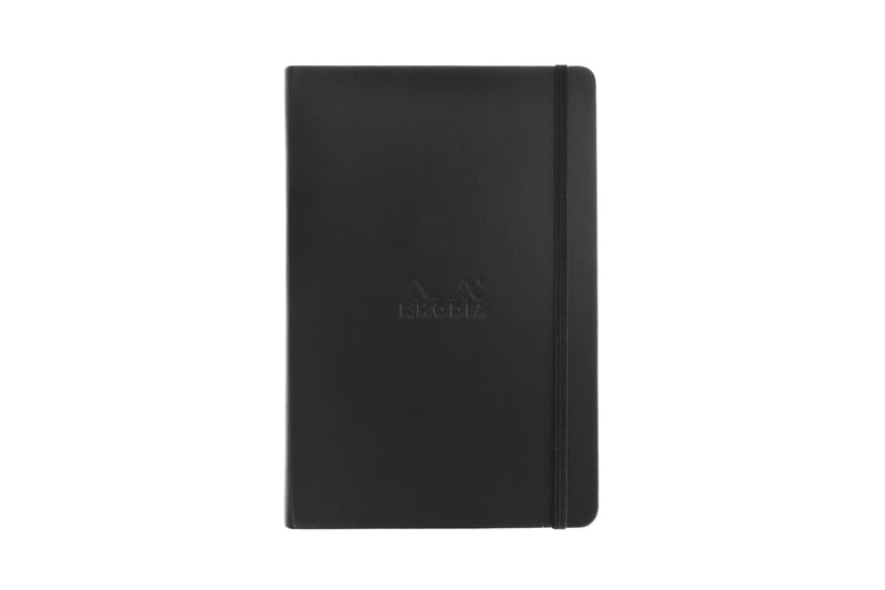 Rhodia A5 Webnotebook - Black, Lined