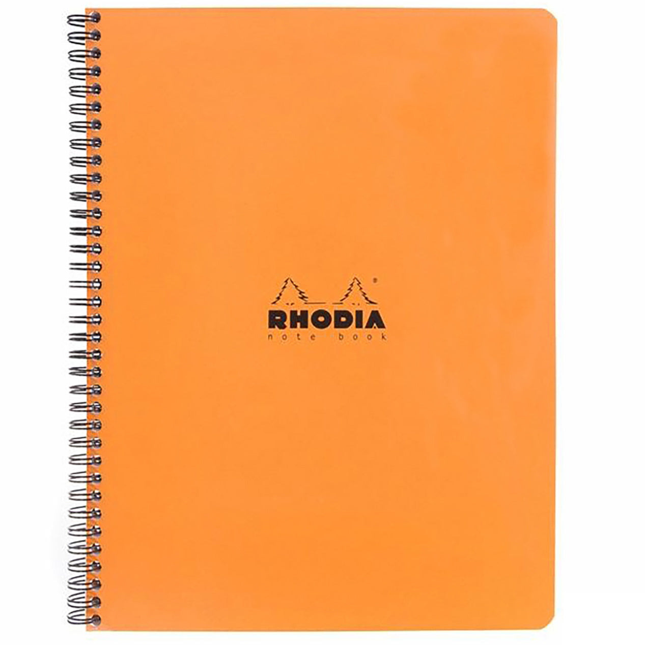 Rhodia Classic Wirebound Notebook - Orange, Graph (8.86 x 11.69