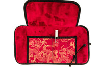 Rickshaw Bagworks Deluxe 6-Pen Roll - Red/Gold Dragon