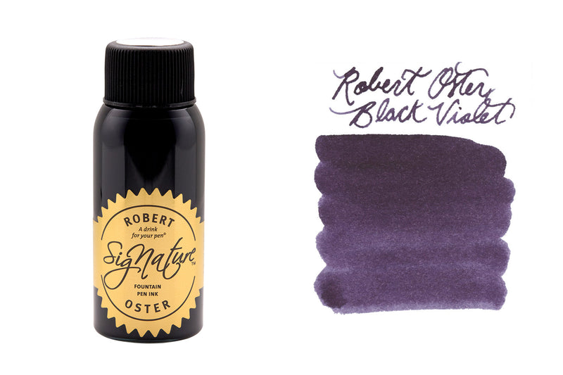 Robert Oster Black Violet - 50ml Bottled Ink