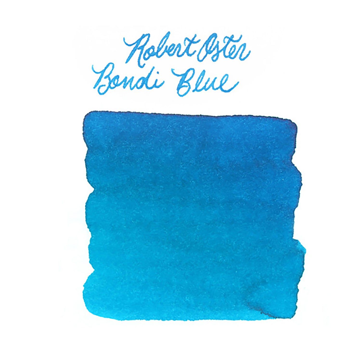 Robert Oster Bondi Blue Ink Sample The Goulet Pen Company