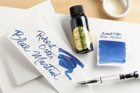 Robert Oster Blue Martini - Ink Sample