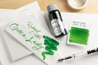 Robert Oster Green Lady - Ink Sample