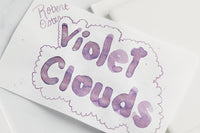 Robert Oster Violet Clouds - Ink Sample