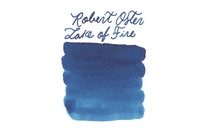 Robert Oster Lake of Fire - Ink Sample