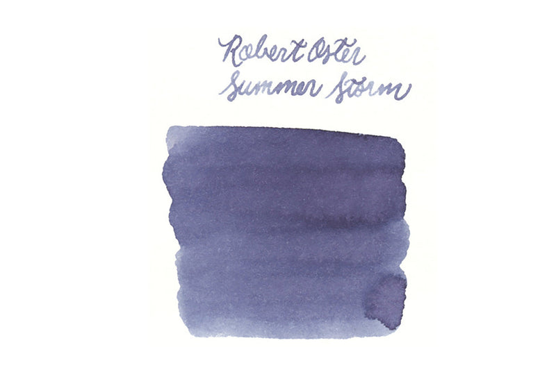 Robert Oster Summer Storm - Ink Sample