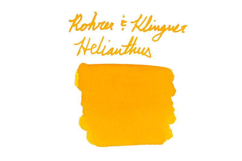 Rohrer & Klingner Helianthus - Ink Sample