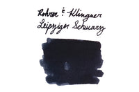 Rohrer & Klingner Leipziger Schwarz - Ink Sample