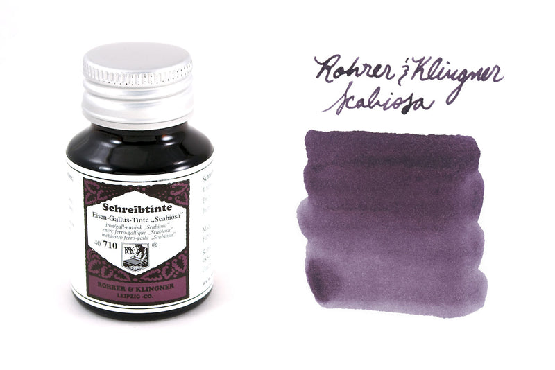 Rohrer & Klingner Scabiosa (iron gall) - 50ml Bottled Ink