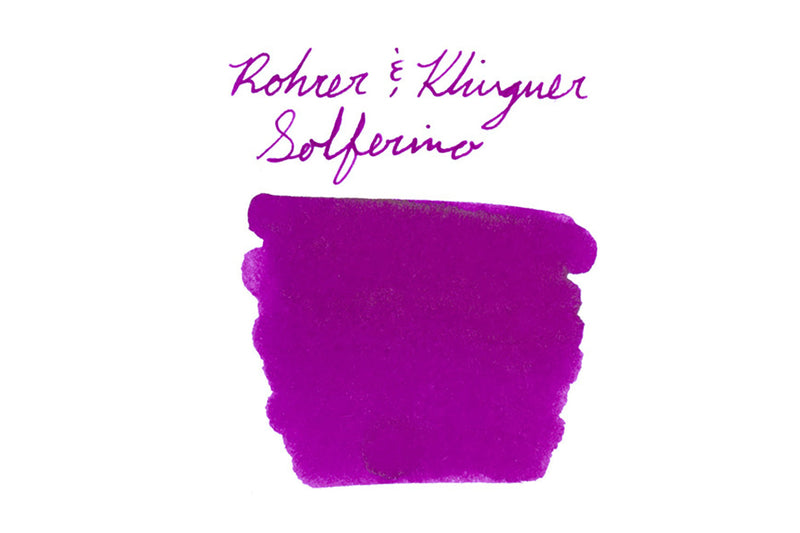 Rohrer & Klingner Solferino - Ink Sample