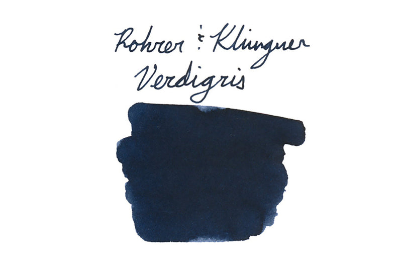 Rohrer & Klingner Verdigris - Ink Sample