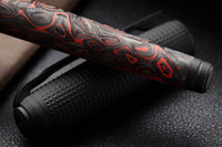 S.T. Dupont Line D Large Carbon Fountain Pen - Fiery Lava