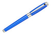 S.T. Dupont Line D Large Fountain Pen - Diamond Guilloche Sapphire
