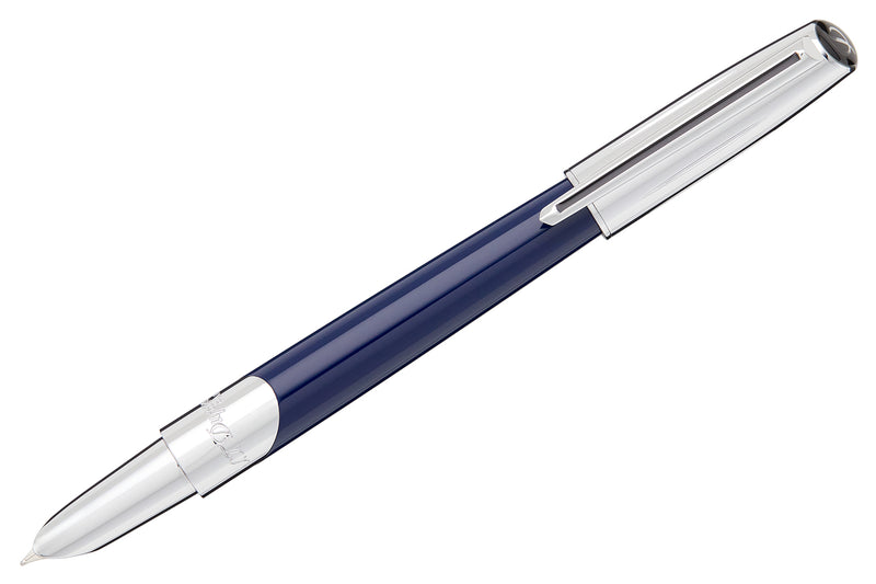 S.T. Dupont Defi Millennium Fountain Pen - Shiny Blue