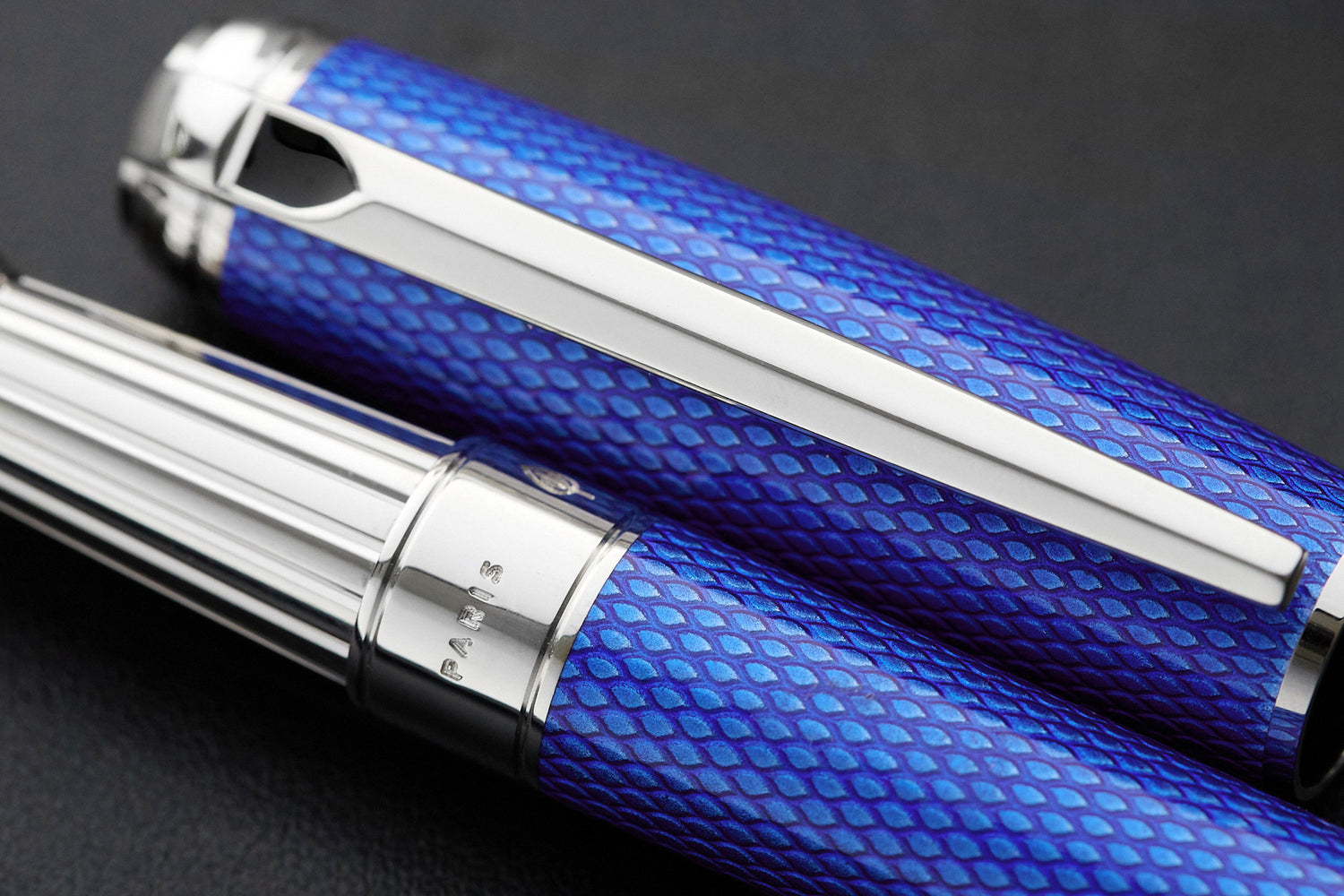 S.T. Dupont Line D Atelier Blue Large Stylo Plume