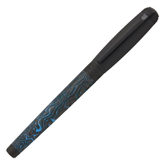 S.T. Dupont Line D Large Carbon Fountain Pen - Glacial Cave