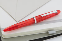 Sailor Compass 1911 Fountain Pen - Transparent Red