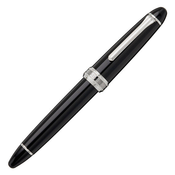 Sailor 1911L Naginata Togi Fountain Pen - Black/Silver