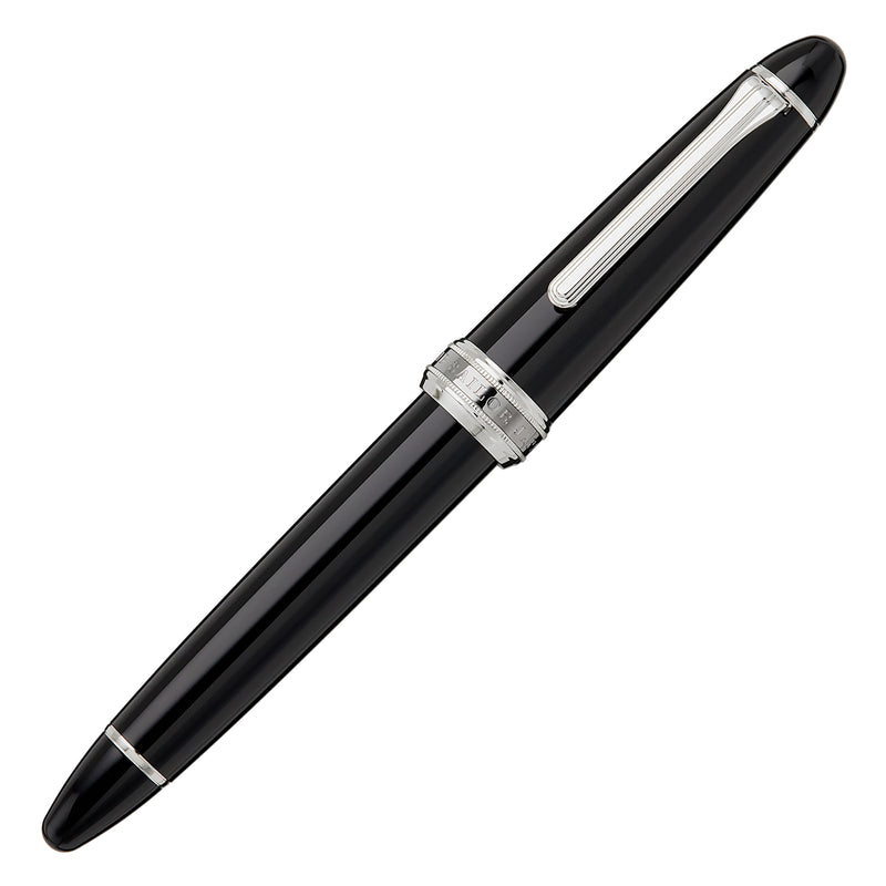 Sailor 1911L Naginata Togi Fountain Pen - Black/Silver