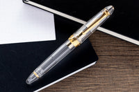 Sailor 1911L Fountain Pen - Transparent Clear/Gold