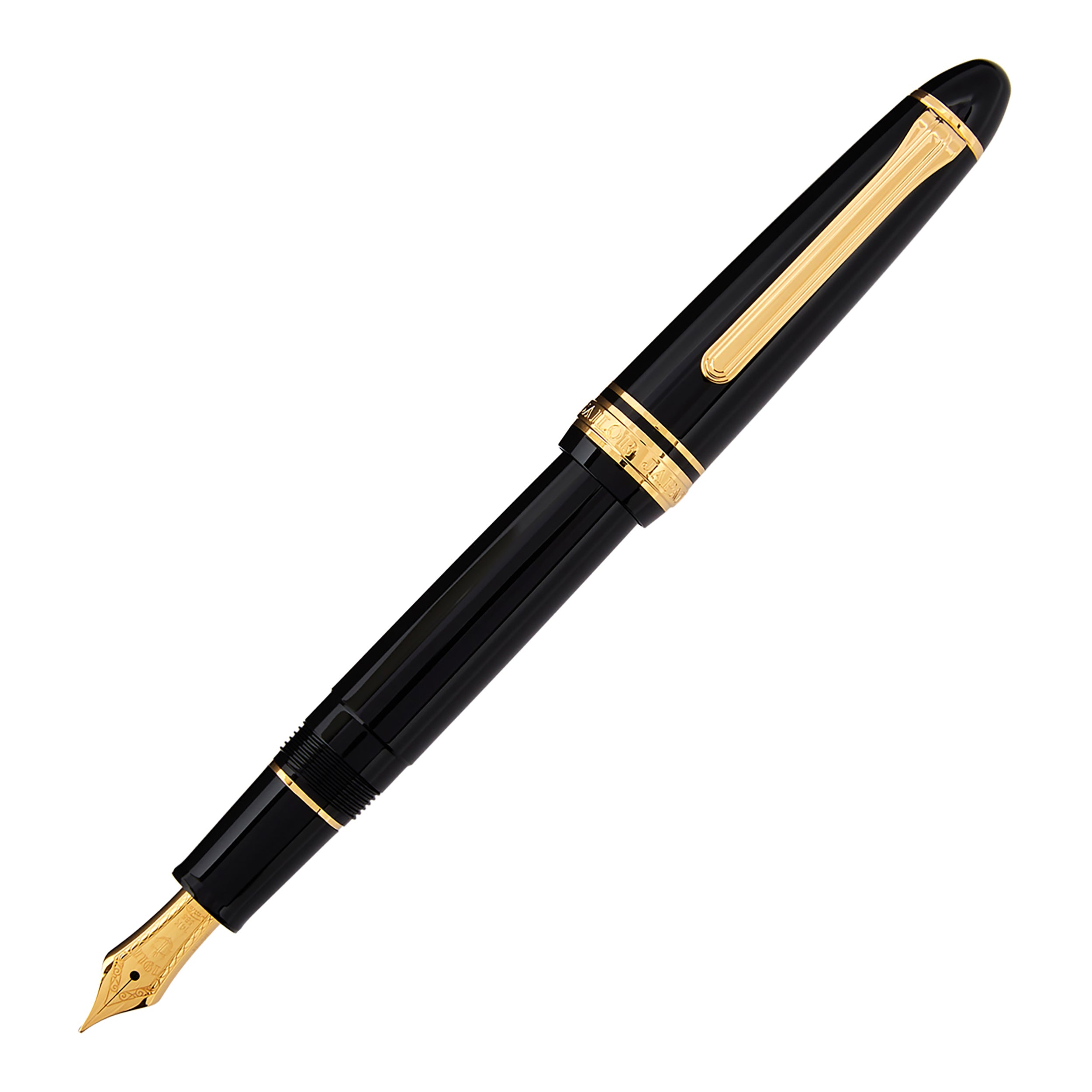 Sailor 1911S Fountain Pen Black/Gold The Goulet Pen Company