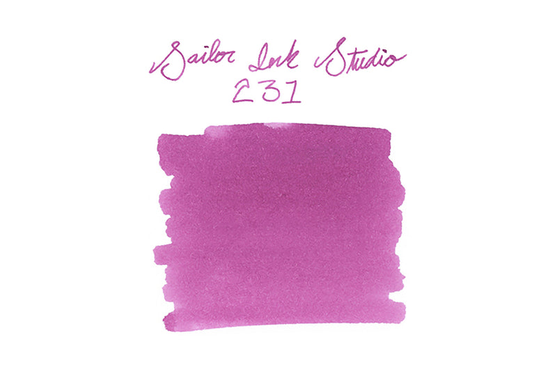Sailor Ink Studio 231 - Ink Sample